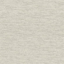 Wool Texture Pewter Wallpaper