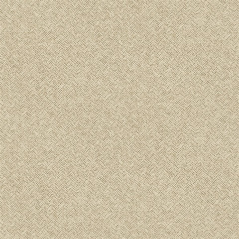 Woven Basket Khaki Wallpaper