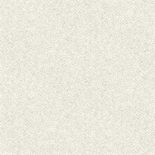 Woven Basket White Wallpaper