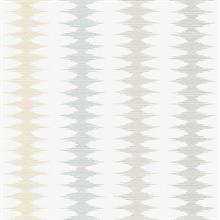 Woven Desert Coastal Mediterranean Striped Wallpaper