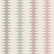 Woven Desert Desert Rose Mediterranean Striped Wallpaper