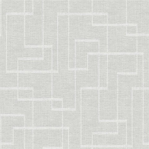 Woven Geo 54 Down Feather Commercial Wallpaper