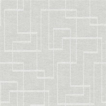 Woven Geo 54 Down Feather Commercial Wallpaper