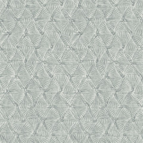 Wright Slate Textured Triangle Wallpaper