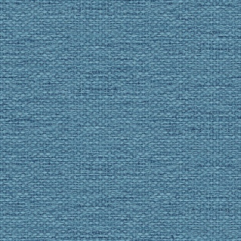 Wykee Deep Blue Basket Weave Wallpaper