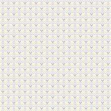 Yellow Abstract Retro Tulip Flip Wallpaper