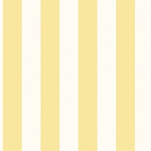 Yellow Awning Stripe Wallpaper