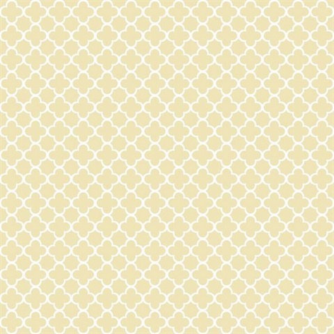 Yellow Framework Geometric Wallpaper
