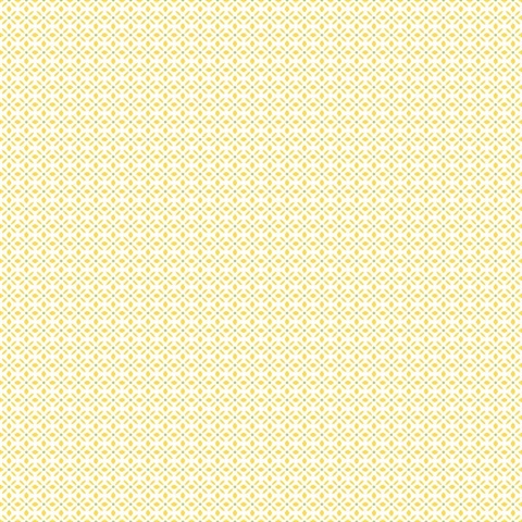 Yellow Small Leaf Dot Spot Wallpaper