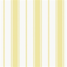 Yellow Smart 3 Stripes Heritage Stripe Wallpaper