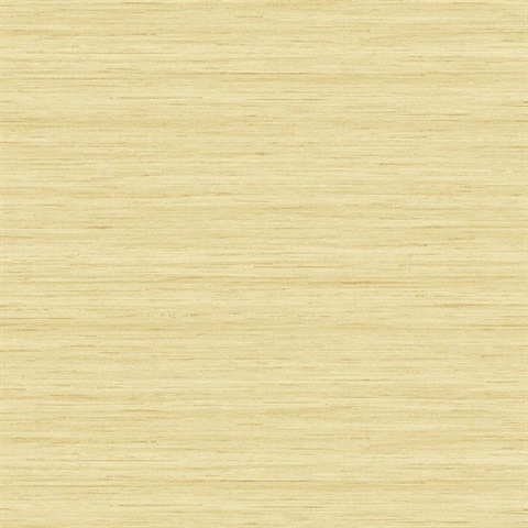 Yellow Textured Horizontal Silk Wallpaper