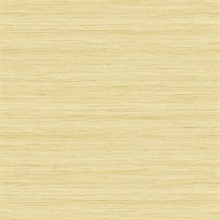Yellow Textured Horizontal Silk Wallpaper