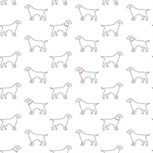 Yoop Black &amp; White Dog Wallpaper