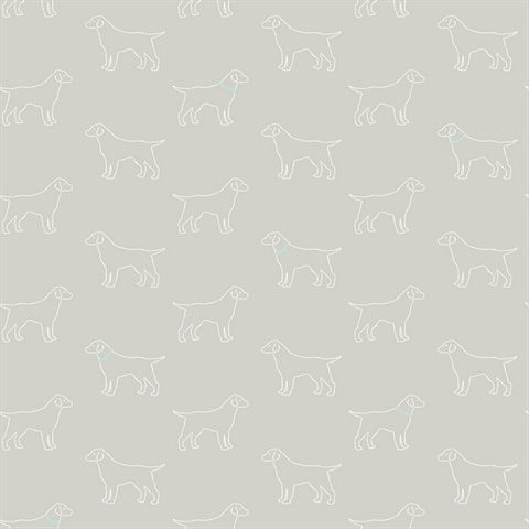 Yoop Grey Dog Wallpaper