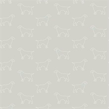 Yoop Grey Dog Wallpaper