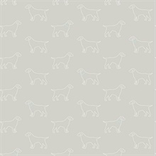 Yoop Grey Dog Wallpaper