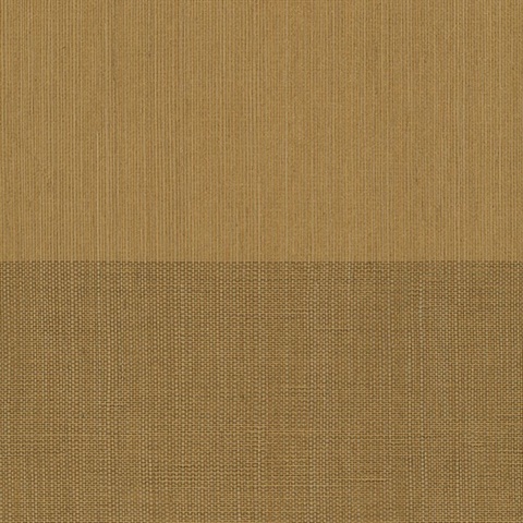 Yue Ying Light Brown Grasscloth Wallpaper