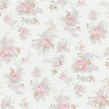 Yvette Pink Watercolour Floral