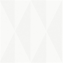 Zack Light Grey & White Diamond Wallpaper