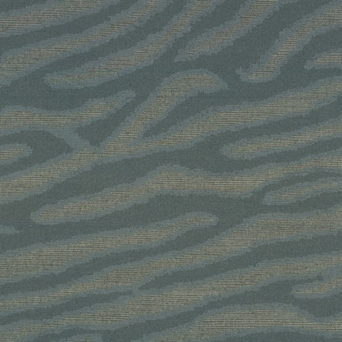 Zambia Dark Teal Italian Wallpaper