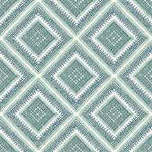 Zaya Green Tribal Southwest Diamonds Wallpaper