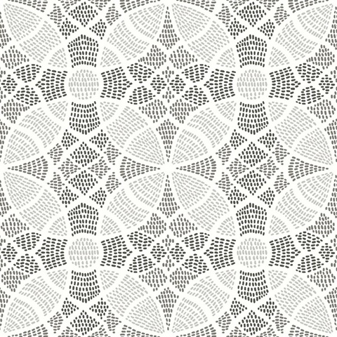 Zazen Grey Geometric