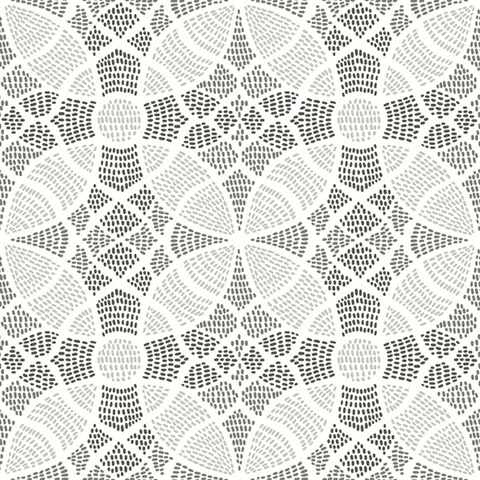 Zazen Grey Geometric