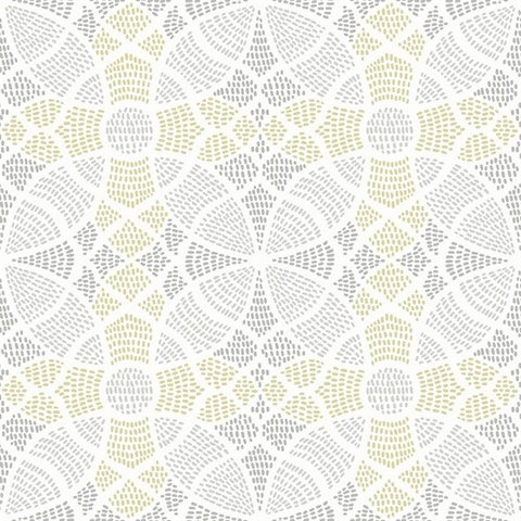 Zazen Yellow Geometric