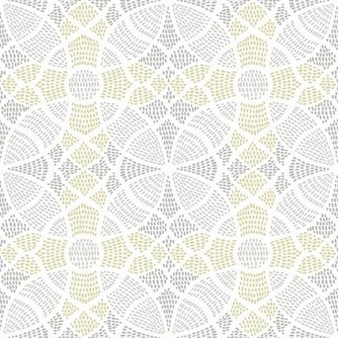 Zazen Yellow Geometric