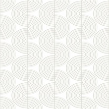 Zen Geo Geometric Lunar Rock & Metallic Pearl Peel and Stick Wallpaper