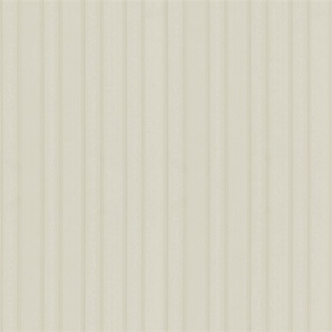 Zeta Cream Moire Vertical Silk Stripe Wallpaper