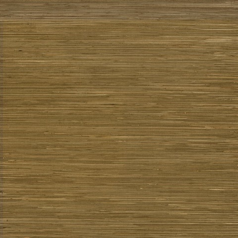 Zhilan Brown Grasscloth Wallpaper