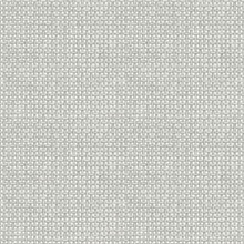 Zia Grey Textured Basketweave Wallpaper