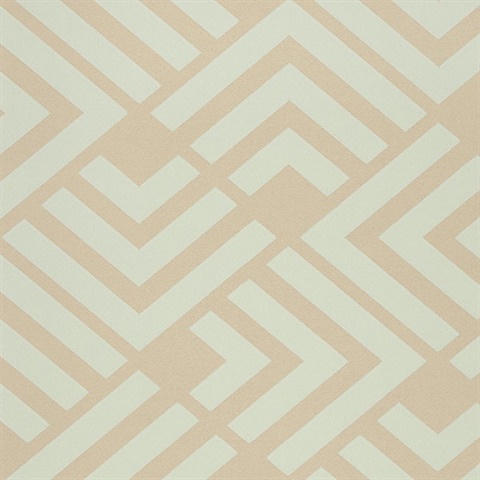 Zig Light Blue Geometric Wallpaper