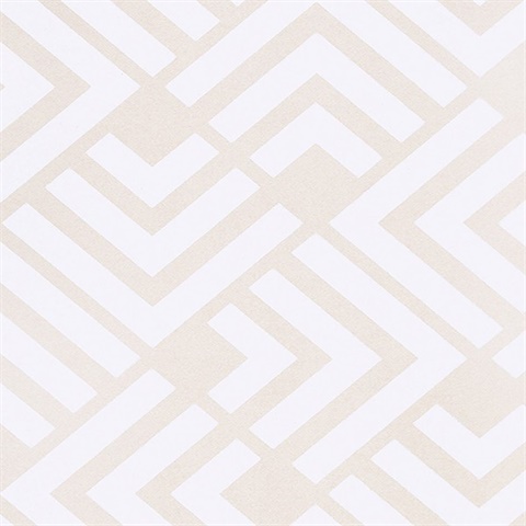 Zig Neutral Geometric Wallpaper