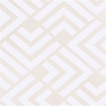 Zig Neutral Geometric Wallpaper