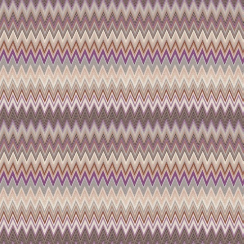 Zig Zag Purple Peel and Stick Wallpaper