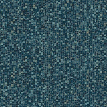 Ziggy Blue Stone Mosaic Wallpaper