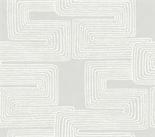 Zulu Thread Dove & Pearl Metallic Wallpaper