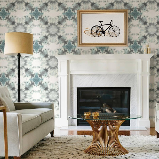 20 Inspiring Living Room Wallpaper Ideas - Best Wallpaper Decorating Ideas