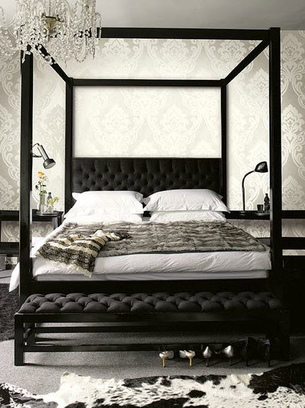 6 Black Adult Room Wallpaper Ideas: The Interior Design for Stylish Ho