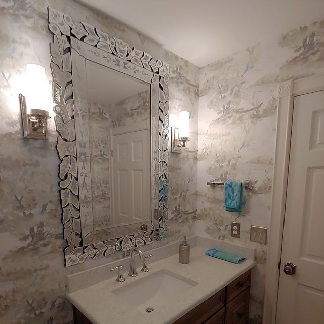 Wallpaper Ideas for the Bathroom | 2021 Bathroom Wallpaper Trends