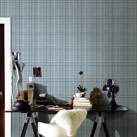 Wallpaper Ideas for the Home Office | Wallpaper Small Home Office