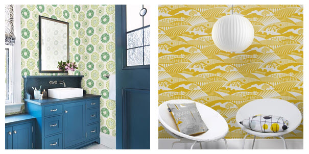 laundry room wallpaper designs 2