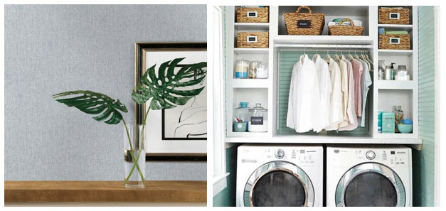 laundry room wallpaper for walls 9