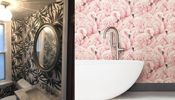 What Wallpaper Is Best For Bathrooms, Is Washable Wallpaper Suitable For Bathrooms